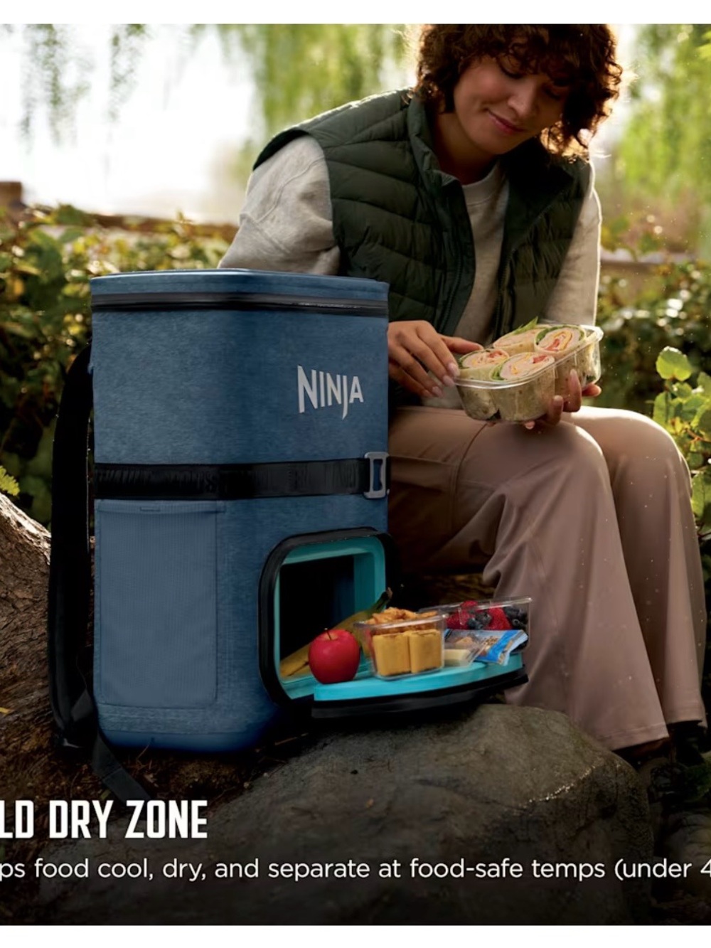 Ninja FrostVault™ 24 Can Backpack Cooler - Picture 8 of 11